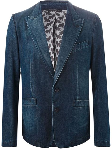 denim blaser dolce gabbana|Dolce & Gabbana Blazer for Women .